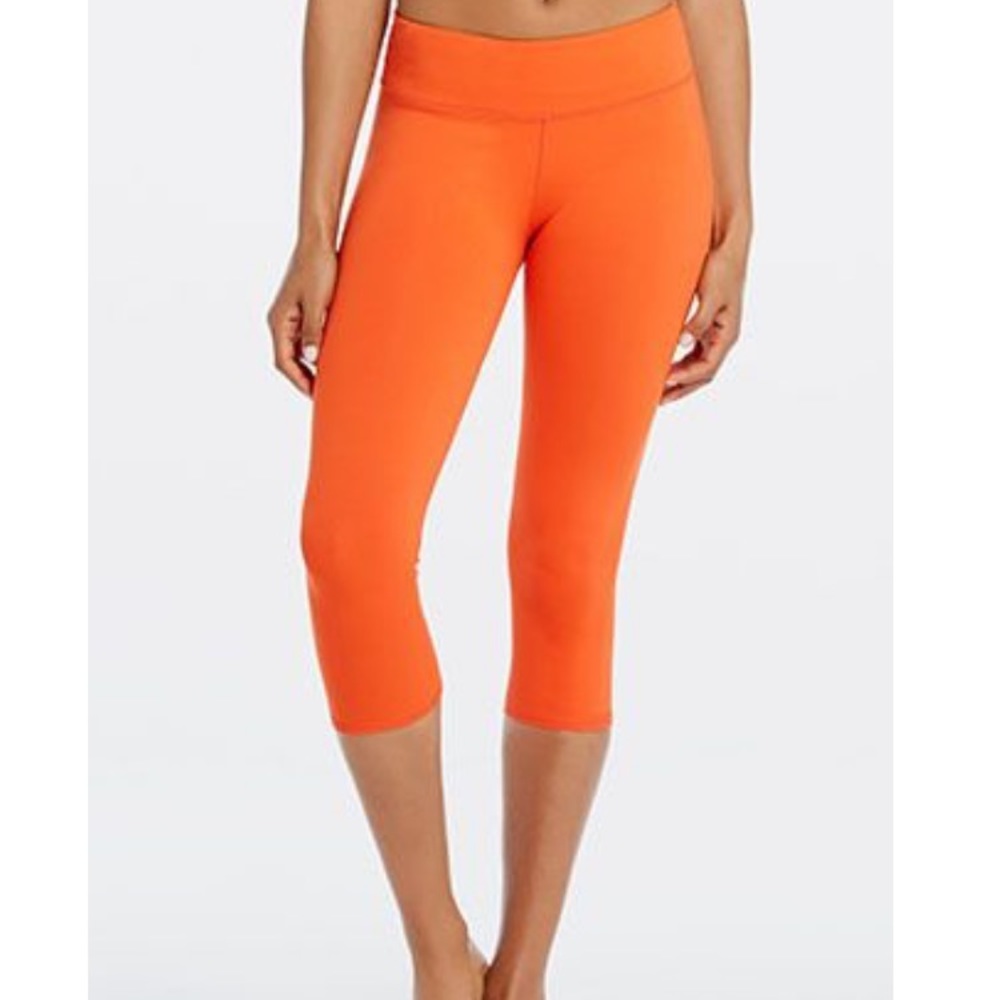 Fabletics orange leggings